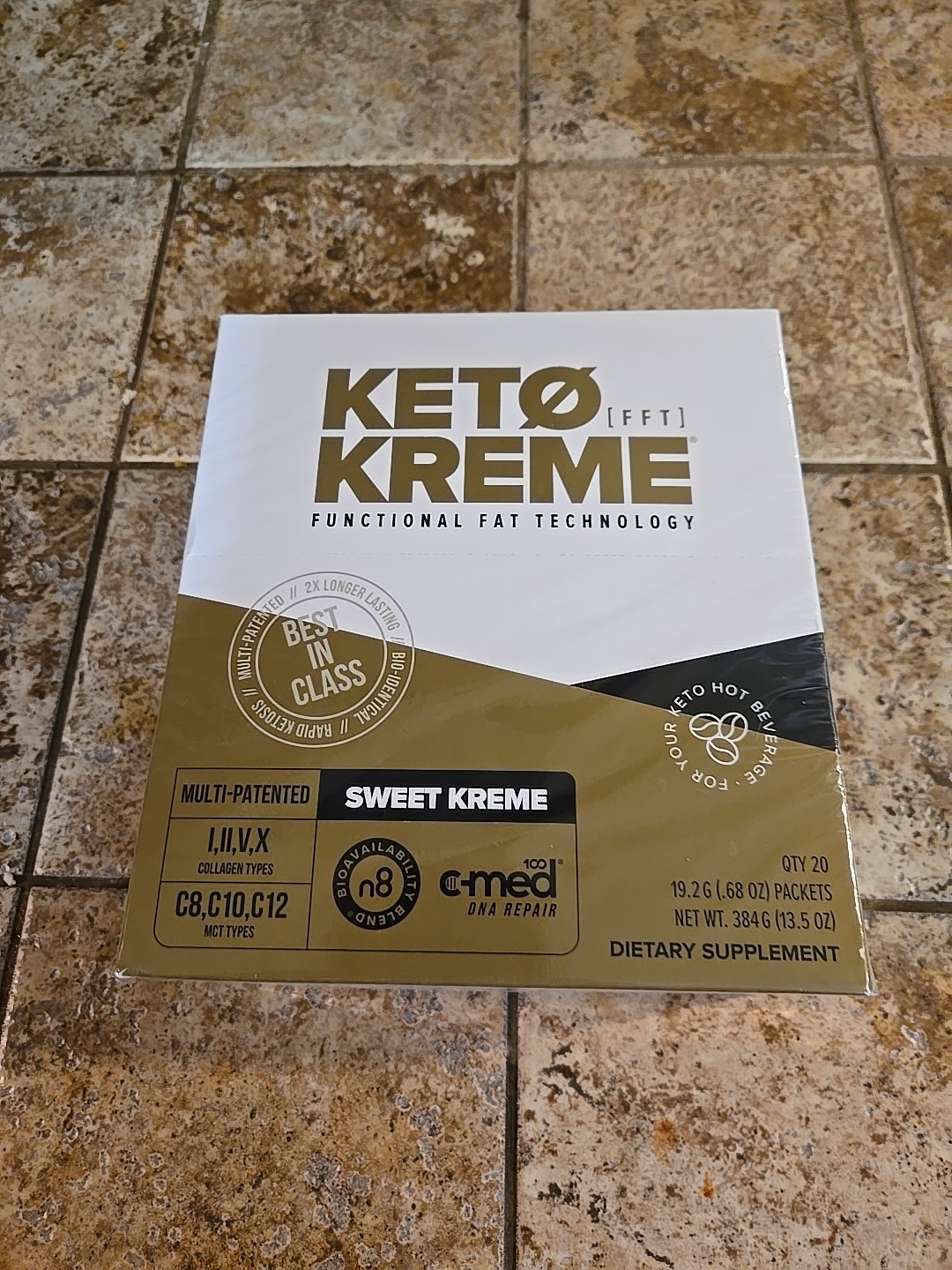 Pruvit Keto Kreme 20 Packets SWEET KREME Supplement EXP:07/27 Free Shipping