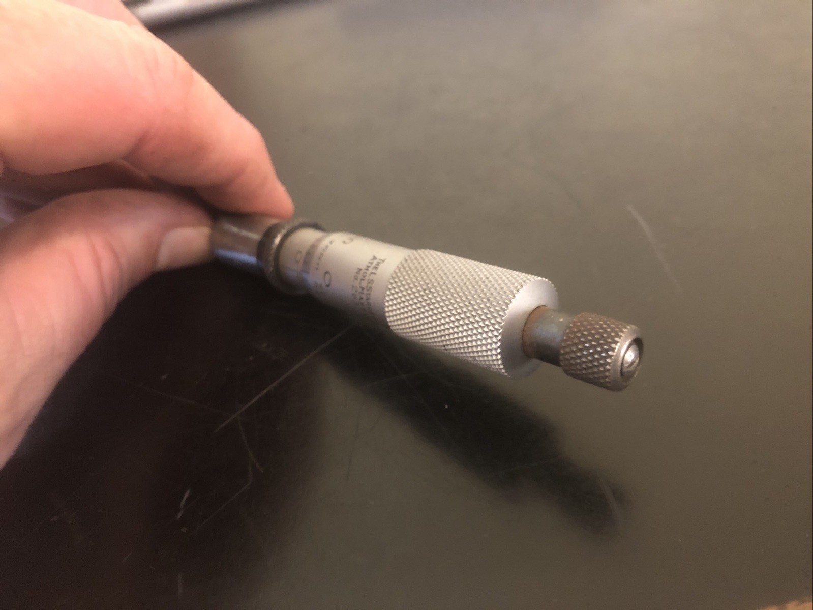 Starrett 263 Micrometer Head used condition w/extra head