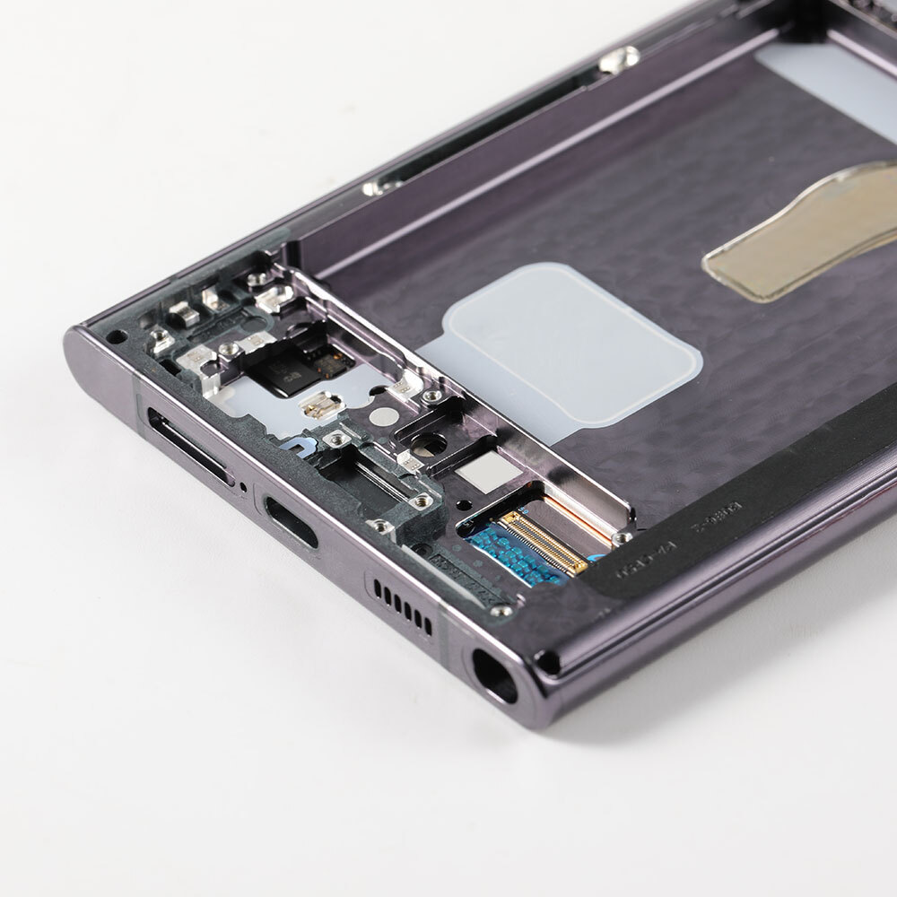 OEM OLED Display LCD Touch Screen Frame Assembly for Samsung Galaxy S22 Ultra US