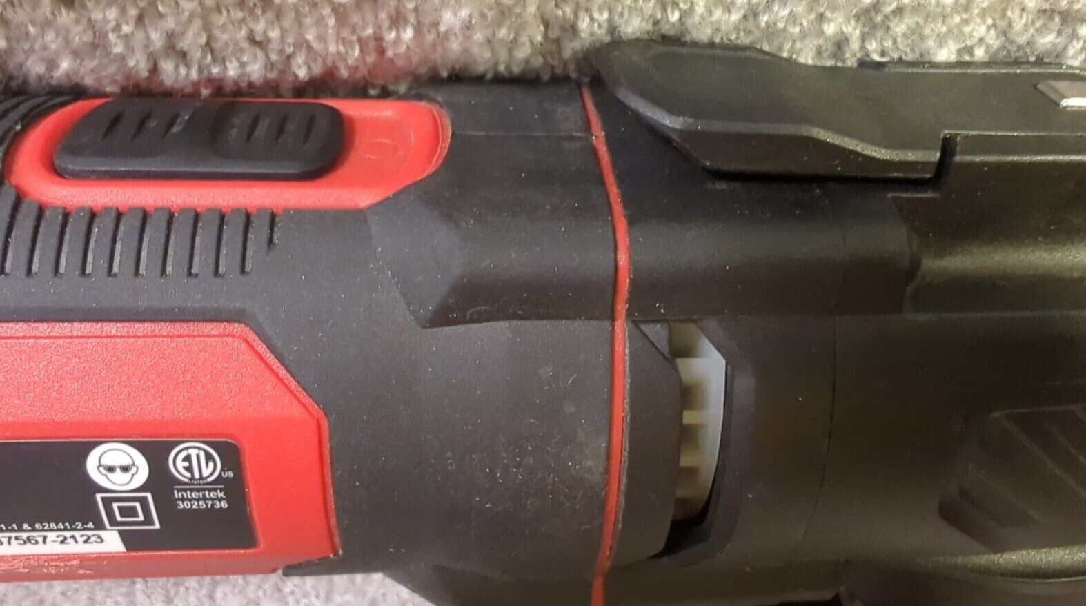 Oscillating Multi-Tool Bauer Variable Speed 19101-B Used Clean Tested 3A
