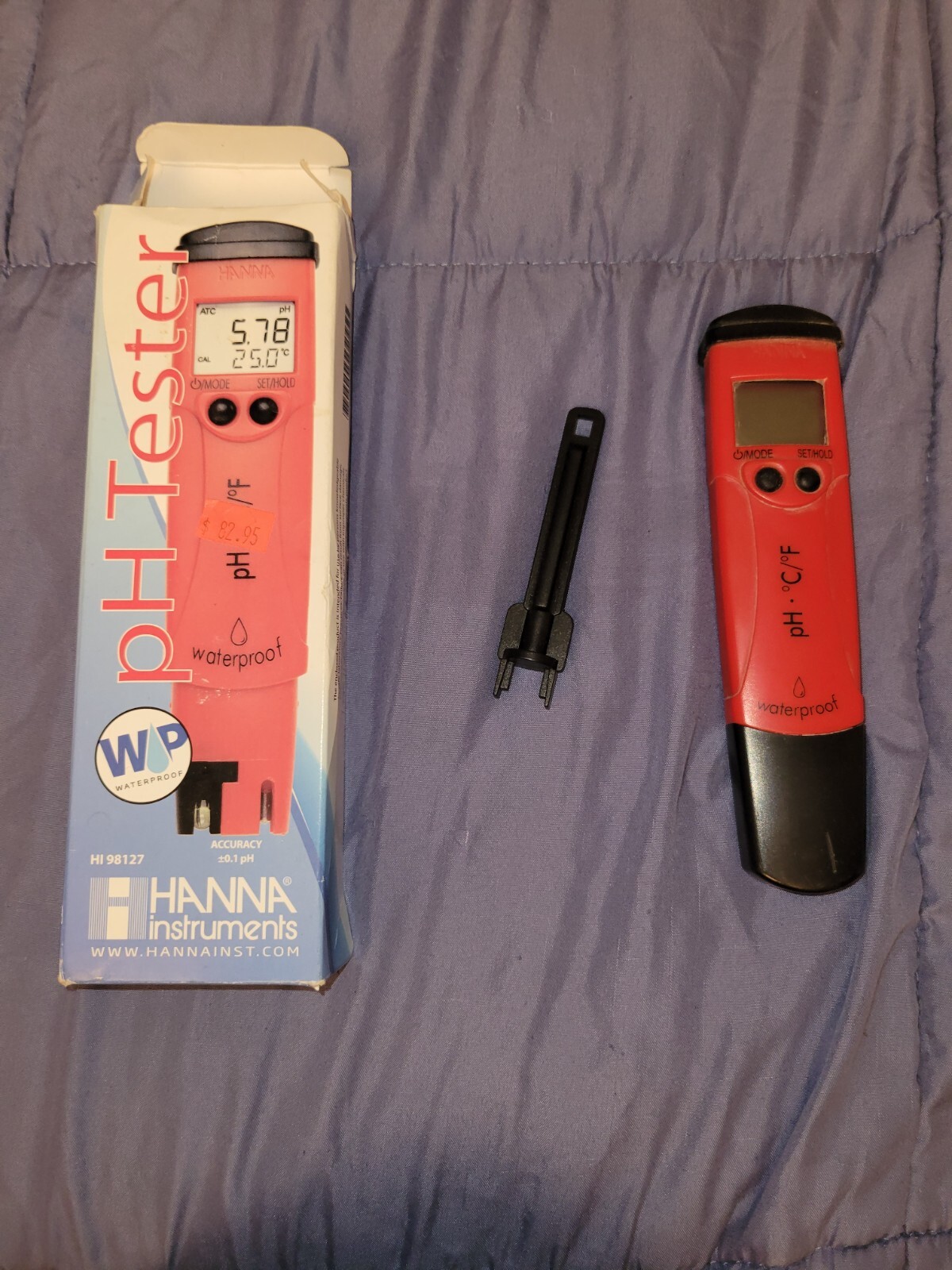 Hanna Instruments Grochek LCD pHep 4 PH Temperature HI98127