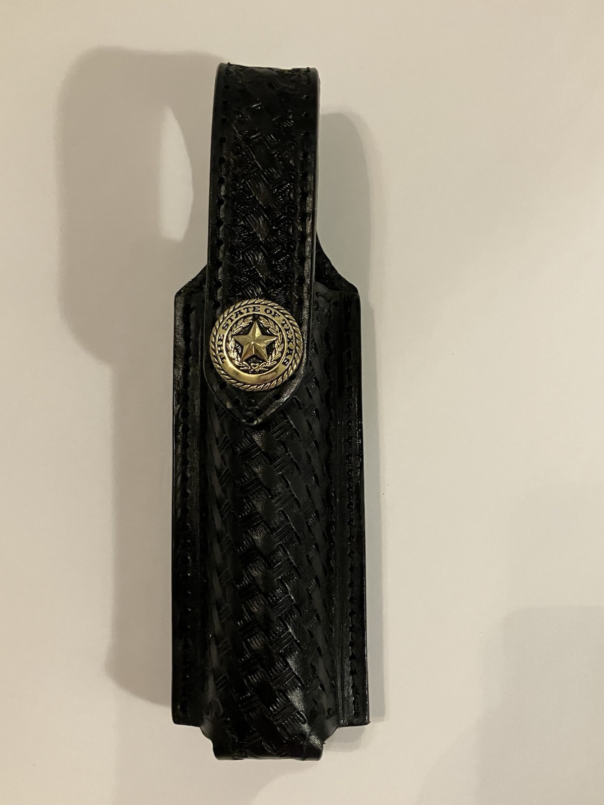 Custom Leather Flashlight Holder—-USA MADE!!!