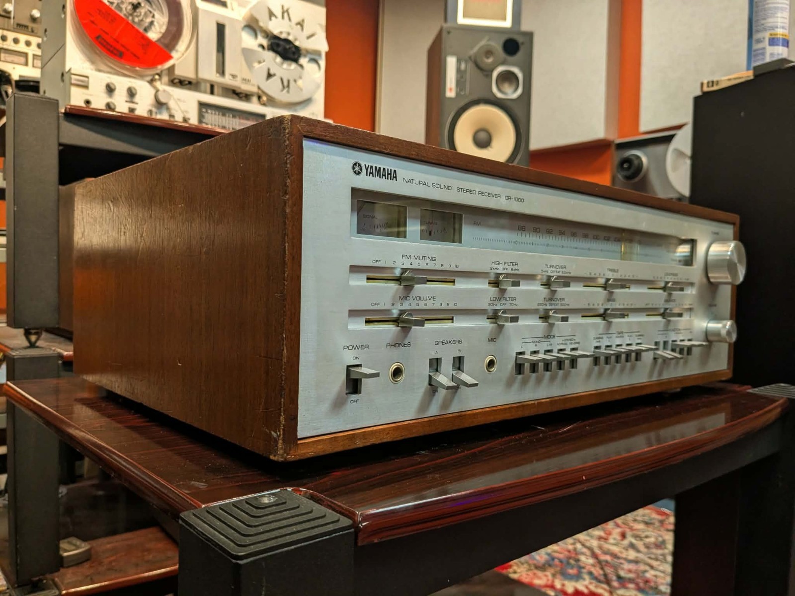 Yamaha CR-1000 Stereo Receiver Pro Tested