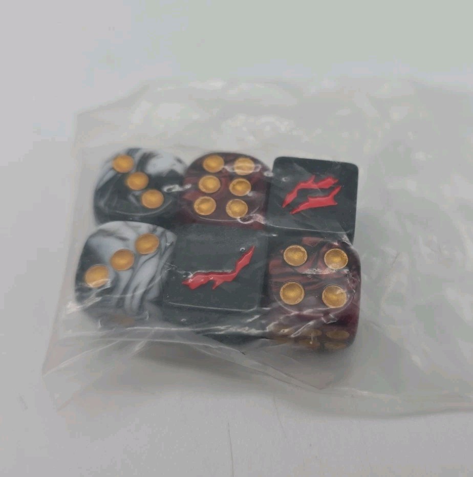 Black Site Studios Dice With Lunar Hazard Dice  (New)