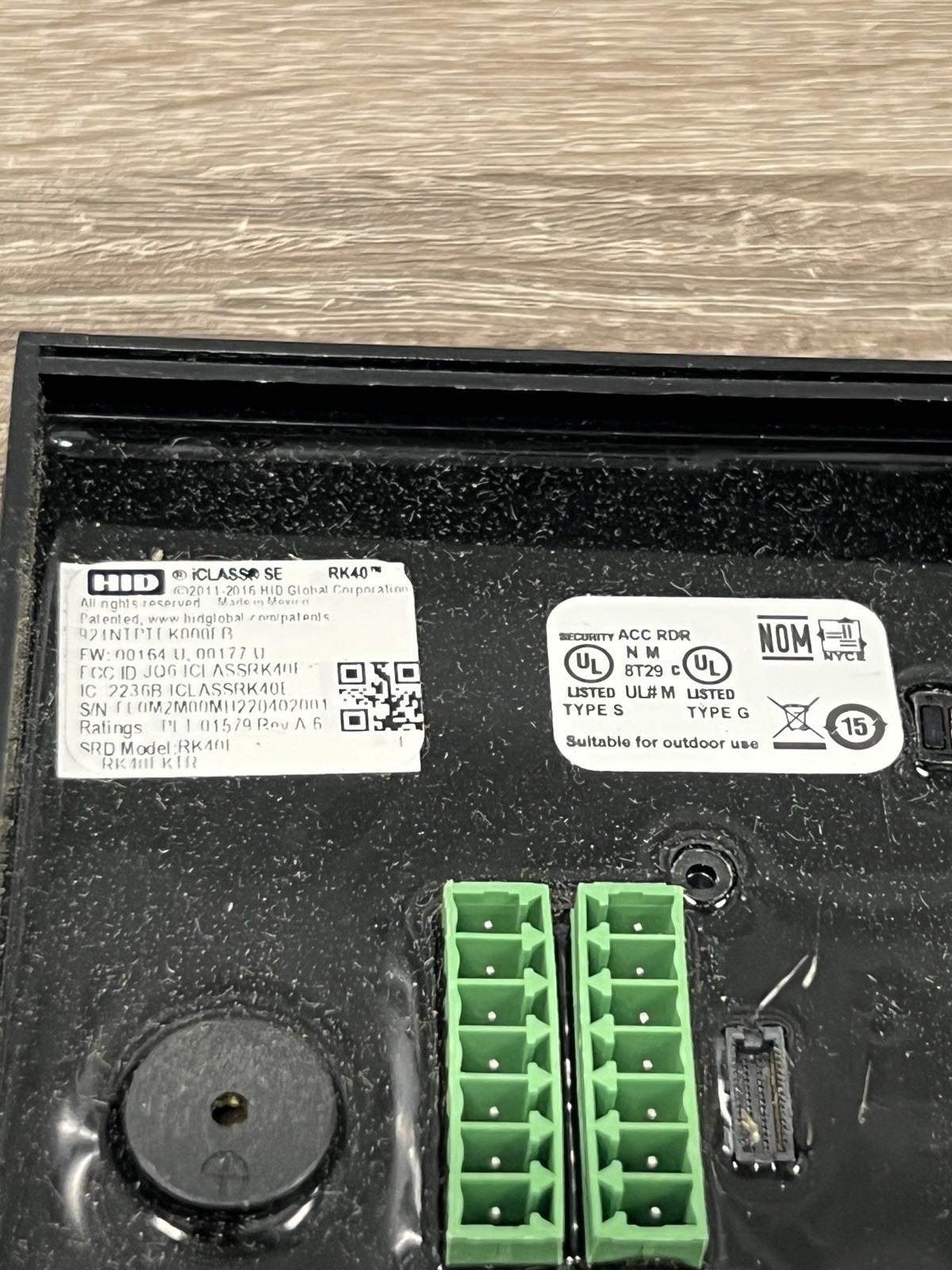 HID RK40E iCLASS Card Reader with Keypad