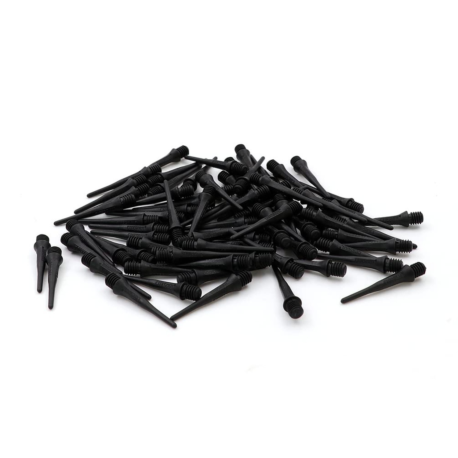 CUESOUL TOUCH-24.5mm Point Soft Dart Tip Point for Dart Tip Replacement Black