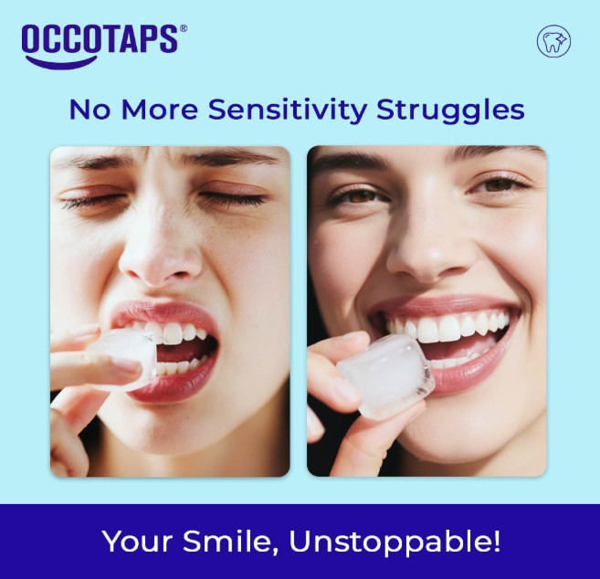 OCCOTAPS Agave Sensitive Toothpaste Fluoride-Free Whitening EXP 01/2029
