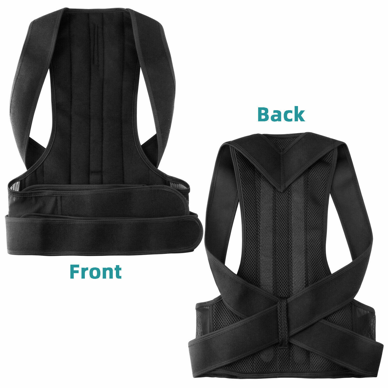 Back Brace Posture Corrector Women Men Shoulder Straightener Adjustable Support