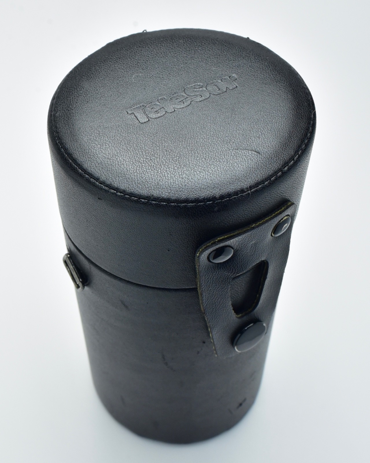 Genuine Telesor Black Hard Lens Case 7.25" x 3.50" (#T667)