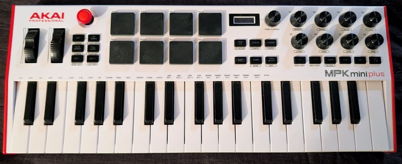 Akai MPK Plus - Used With Box - White Edition