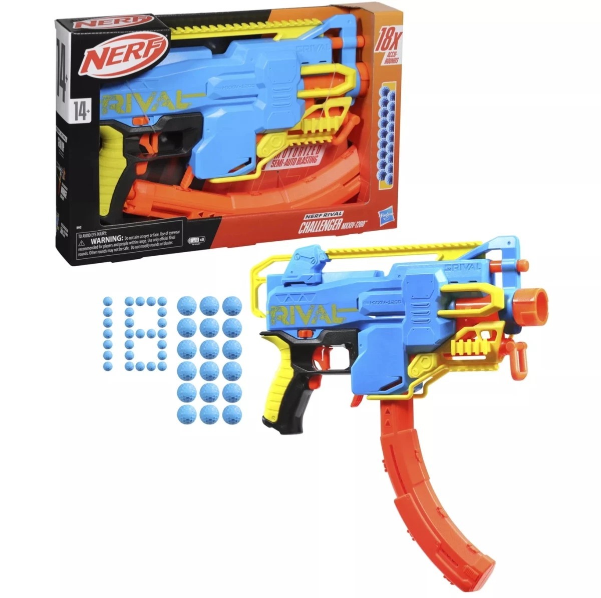 Nerf Rival Challenger MXXIV-1200 Motorized Blaster New In Box