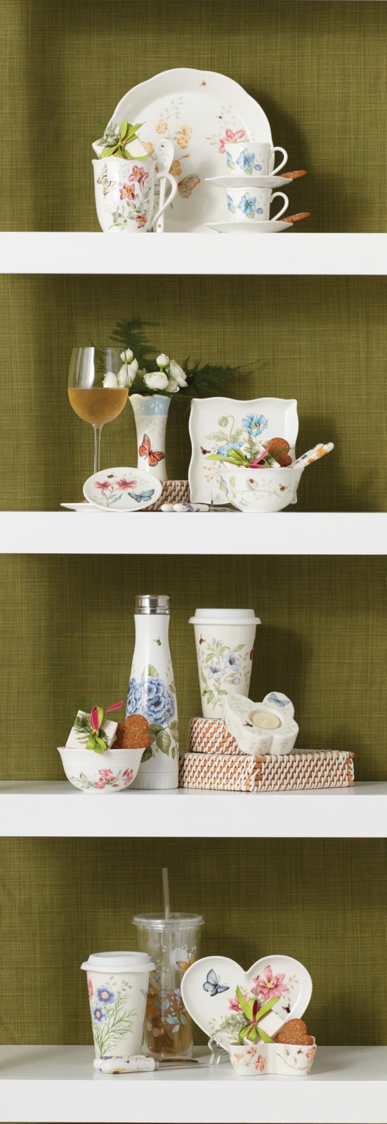 Lenox Silverware Set, Butterfly Meadow 2-Piece Spreader 0.35 LB, Multicolor