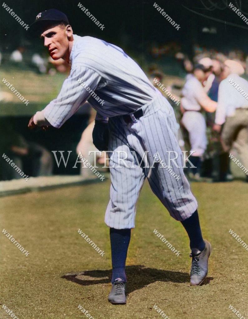 GK939 Edwin Wells New York Yankees Baseball 8x10 11x14 16x20 Colorized Photo