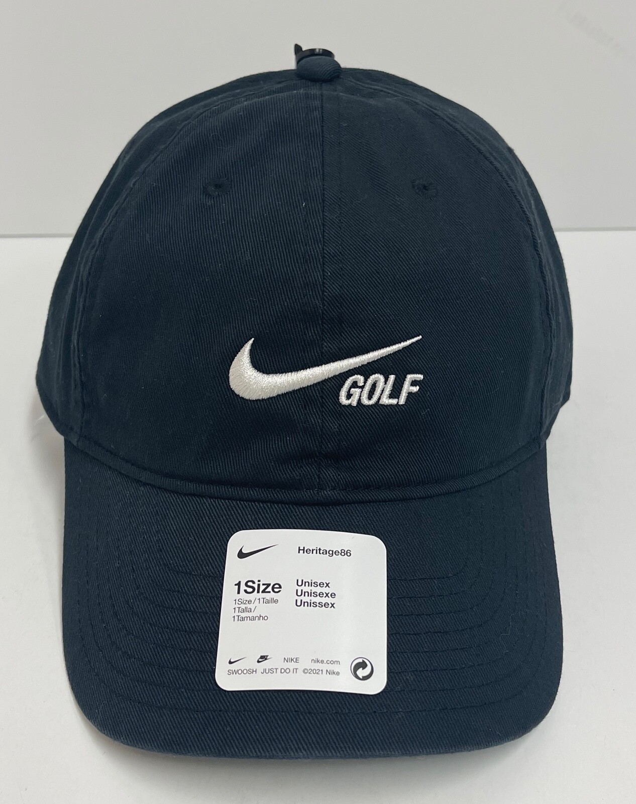 NIKE GOLF HERITAGE 86 CU9887-010 1 SIZE ADULT UNISEX
