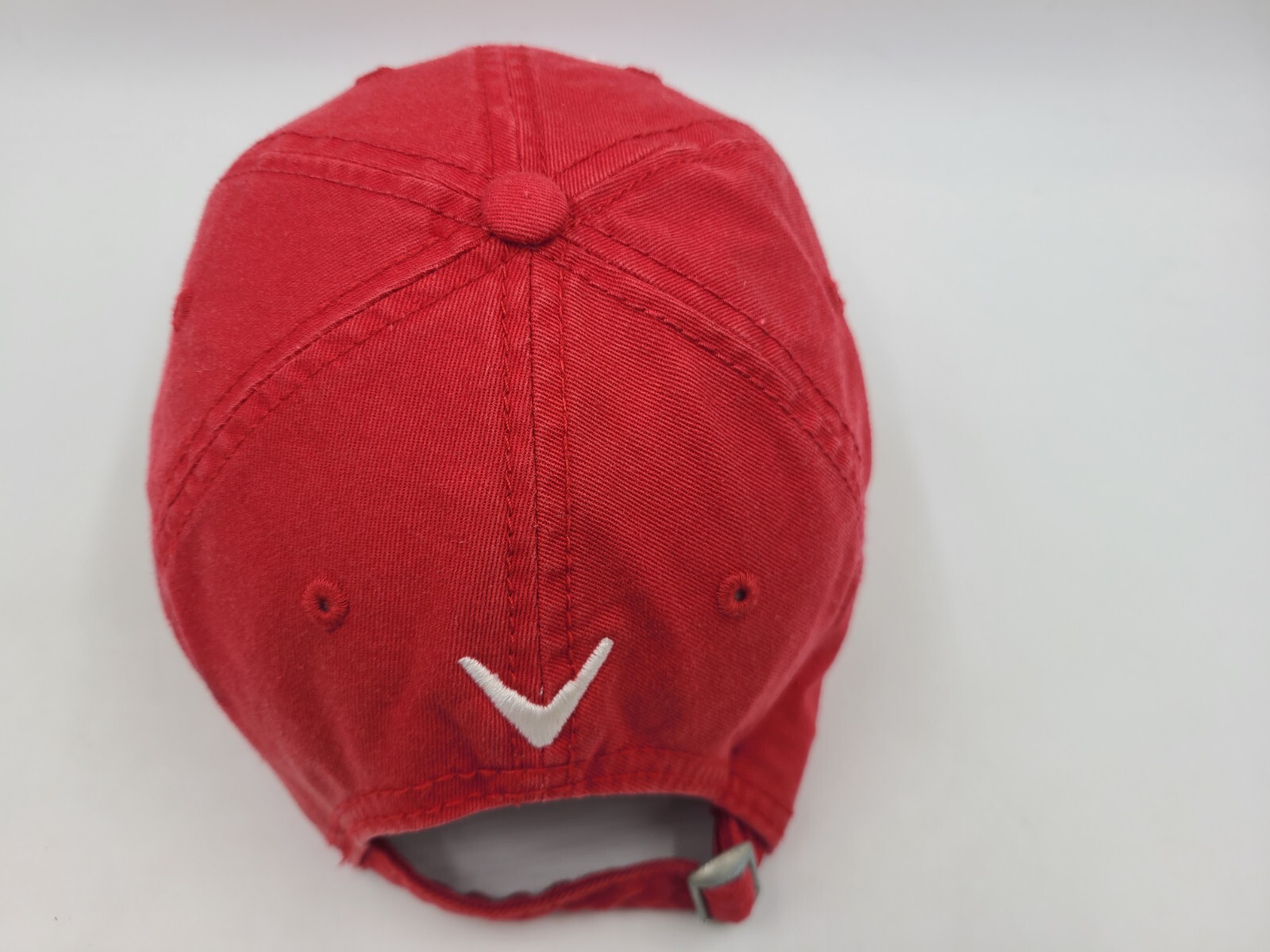 Callaway Golf FT-5 Tour i Autographed Signed Strapback Adjustable Hat Cap Red