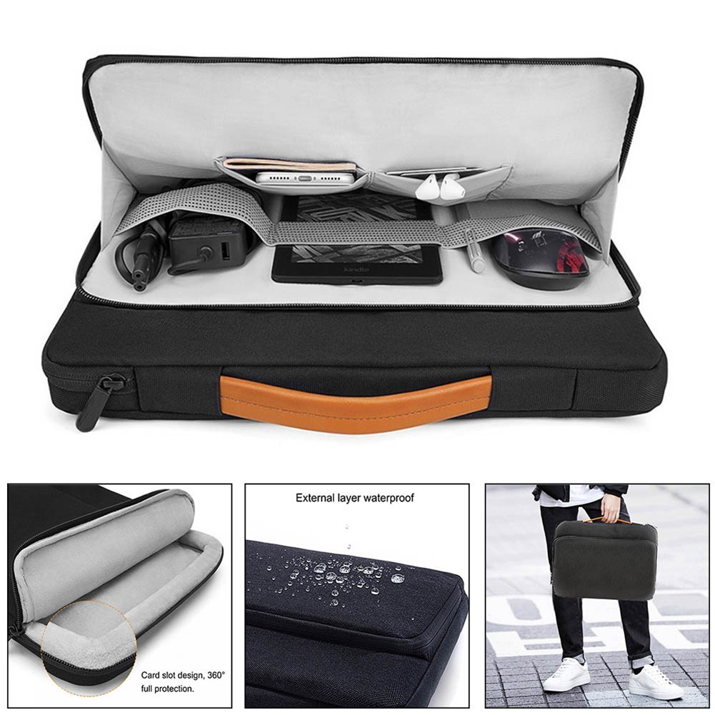 13.3"-14" Computer Notebook Case Laptop Pouch Hand Bag Black Laptop Sleeve Bag