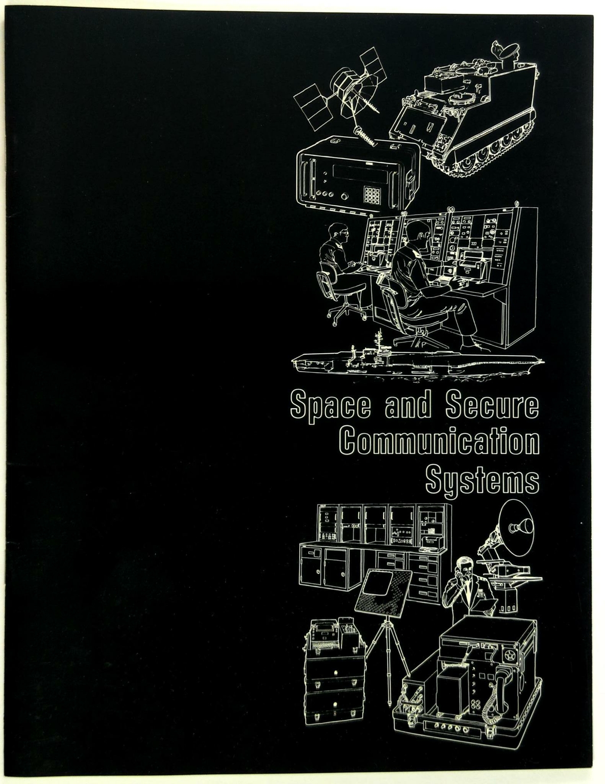 Vintage Company Profile Space & Secure Communication Systems Rockwell Collins