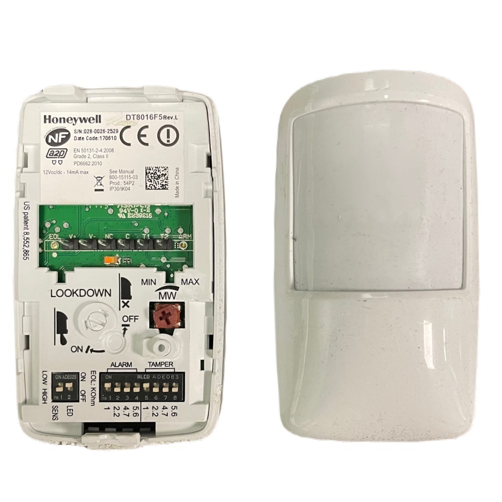 Honeywell Pir Alarm Puppy Sensor Friendly White DT8016F5 - Used 2 Pack