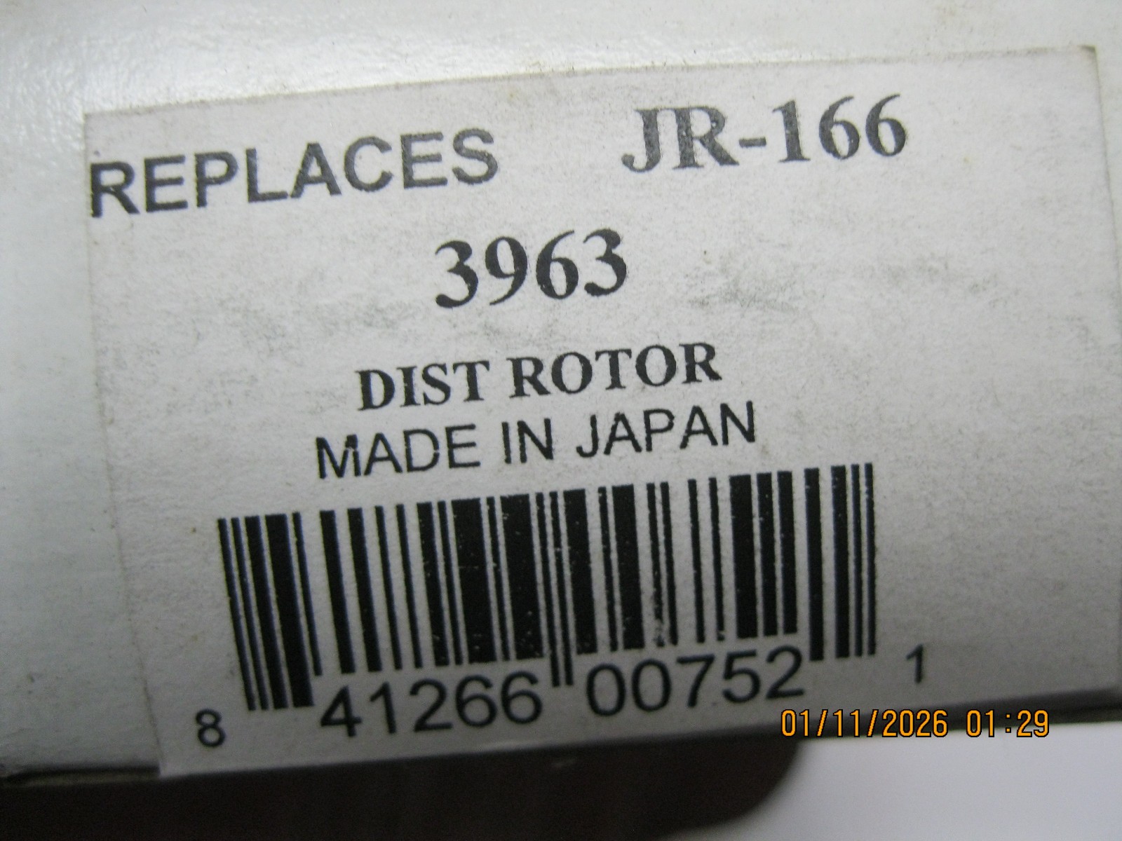 Distributor Rotor Professionals Choice JR-166