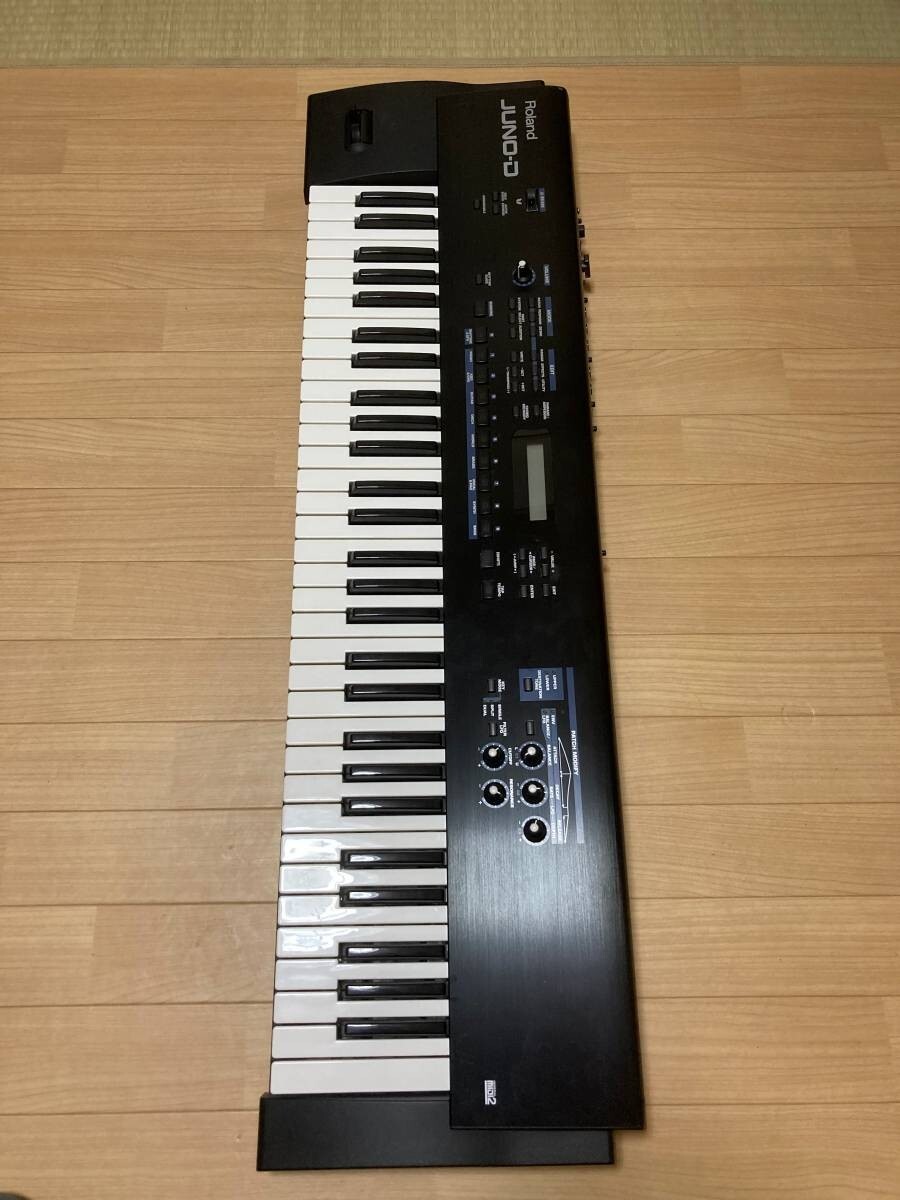 Roland Juno-D 61-Key Synthesizer Keyboard Black