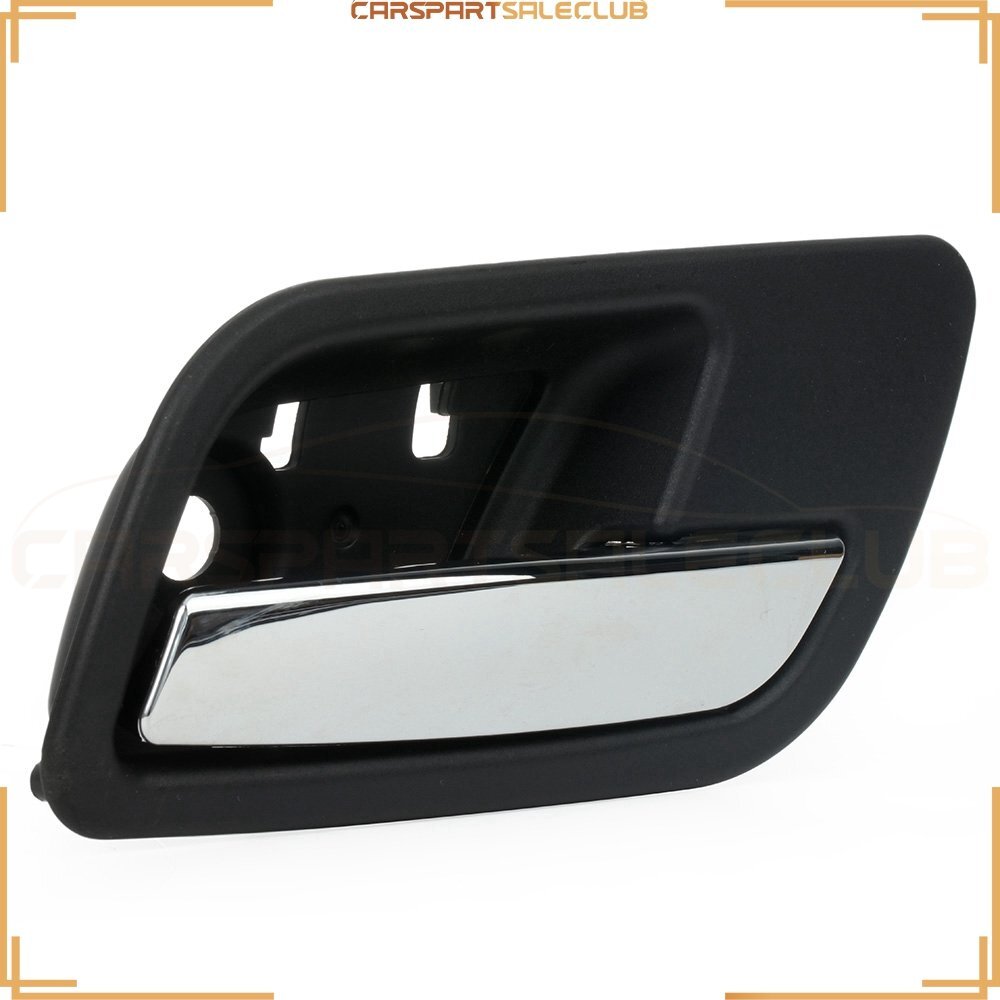 1xInterior Rear Right Door Handle For 2007-13 Chevy Tahoe Avalanche Black&Chrome