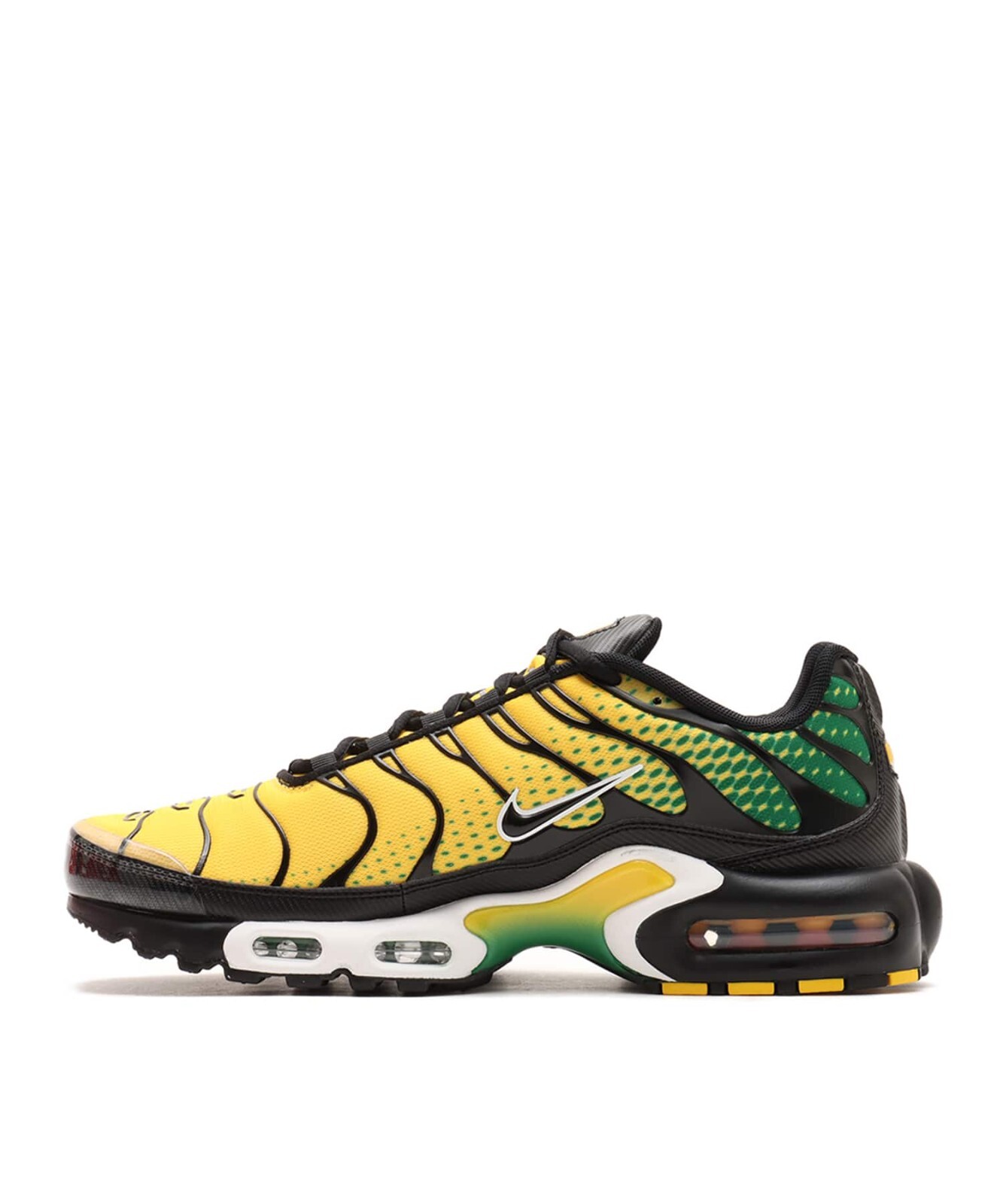 Nike Air Max Plus "Varsity Maize/Pine Green/White/Black" IB7671-700 Men's New