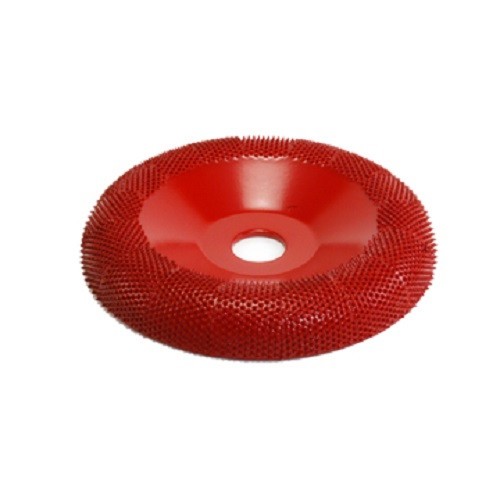 SABURR TOOTH 4 " Sanding Wheel DW470 (MEDIUM) 5/8" Bore DISH WHEEL