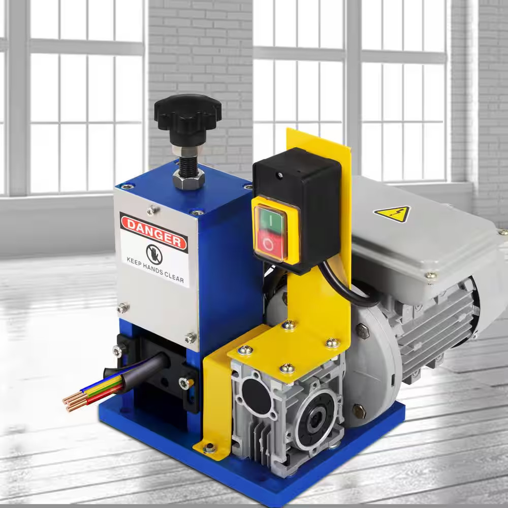 Automatic Electric Wire Stripping Machine 0. 05In.-0. 98In. Dark Blue Wire Strip
