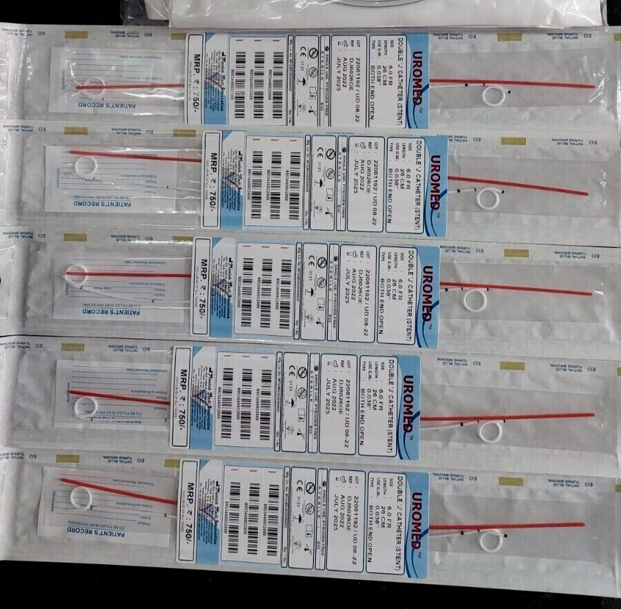 DJ stent with pusher urology 5Fr 26cm  with suture