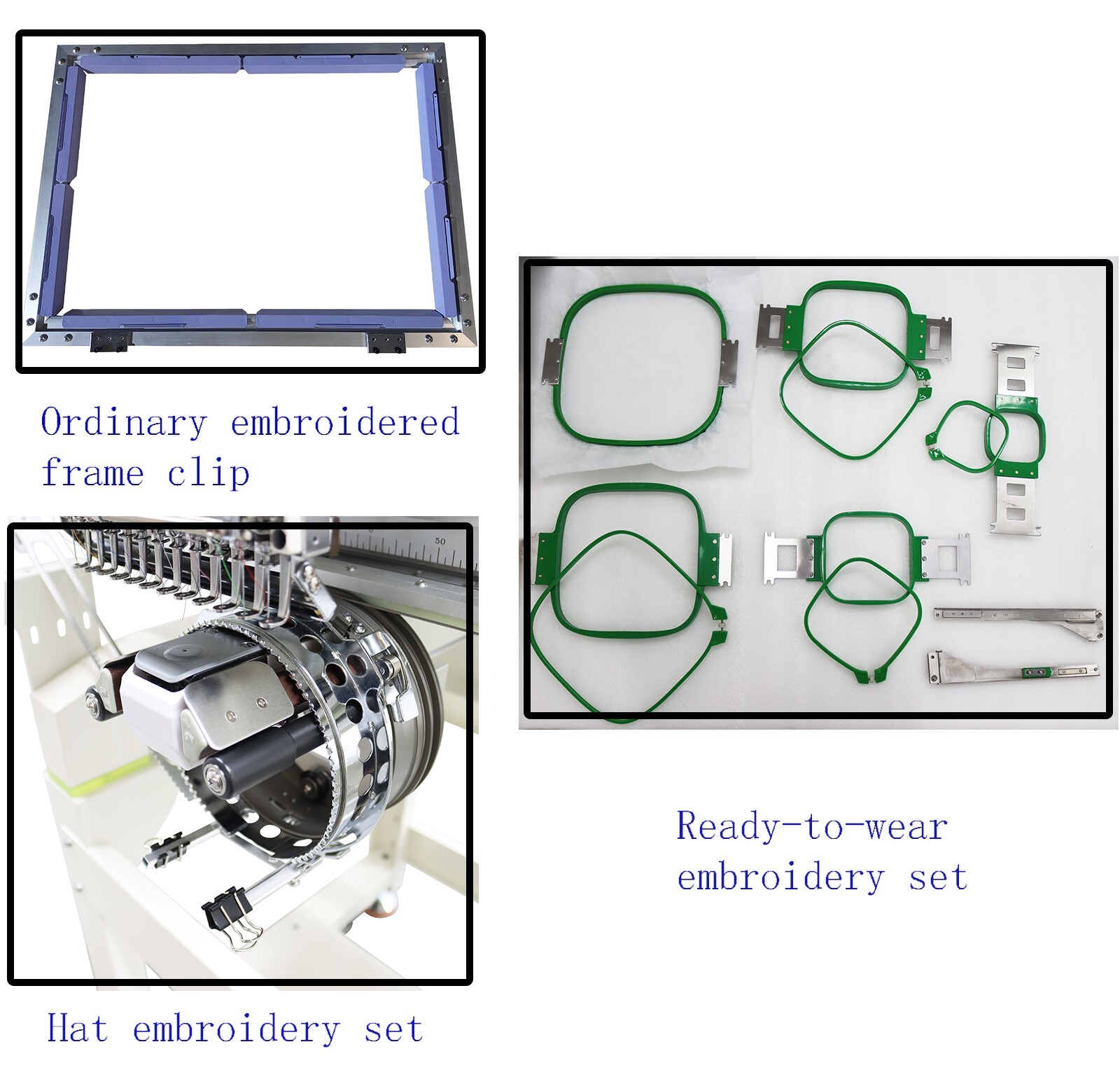 Commercial Automatic Embroidery Machine12 Needles for Embroidery W/ Touch Screen