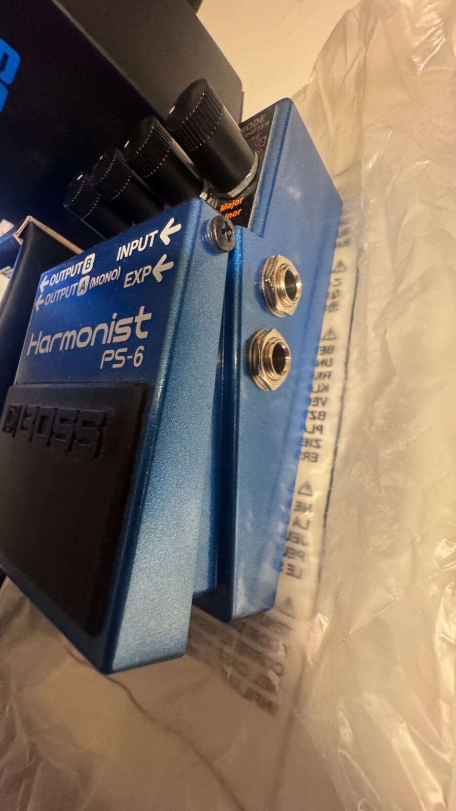 Boss PS-6 Harmonist Guitar Pedal