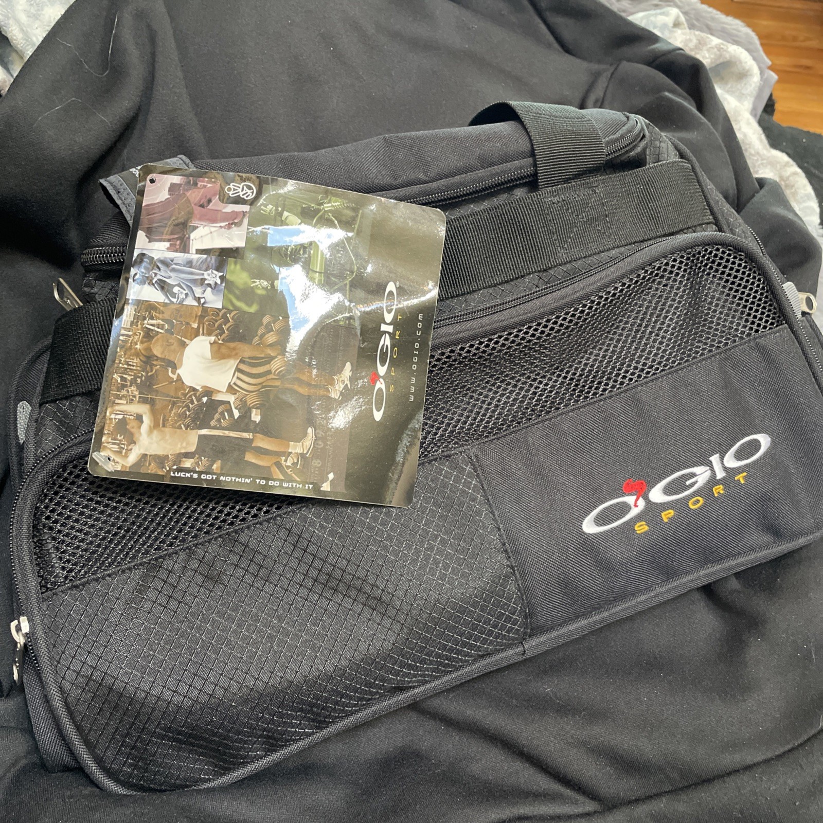 OGIO Black Gym Athletic Hand Carry Locker Bag