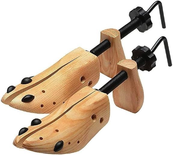 2 Way Shoe Stretchers for Men Women Large Size 9-14 Wide One Pair - Men Dress Sh