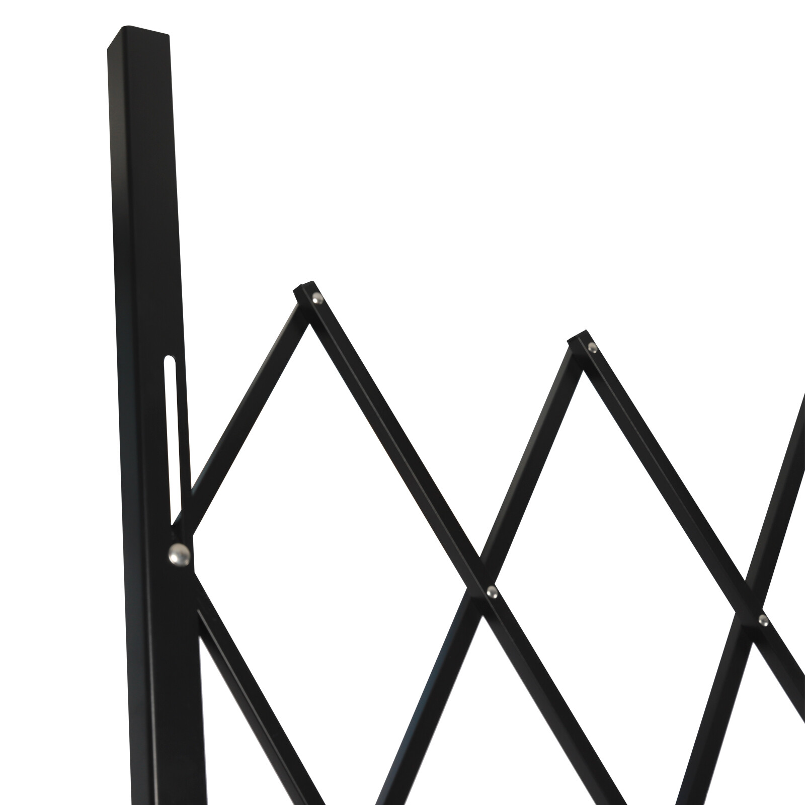 360° Barricade Gate Folding Security Rolling Gate Expanding Security Door 2.2*2m