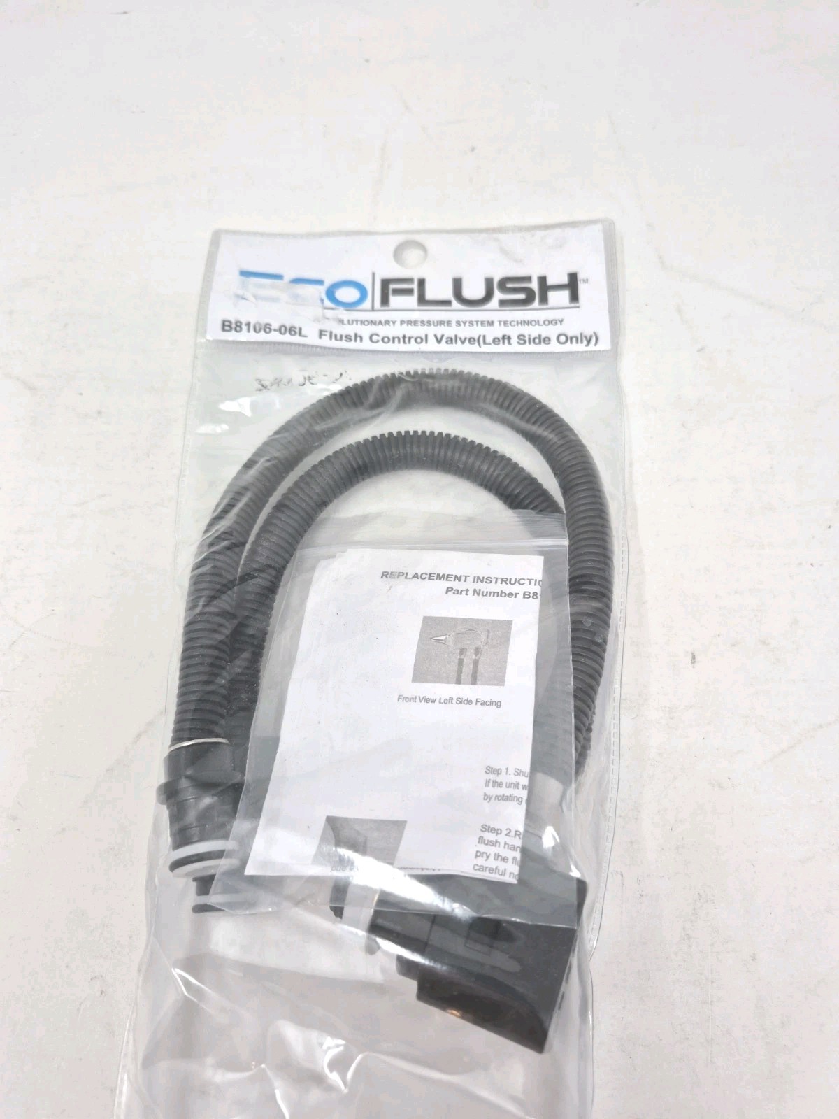 EcoFlush B8106-06L Flush Control Valve Left Side Only - New Open Box