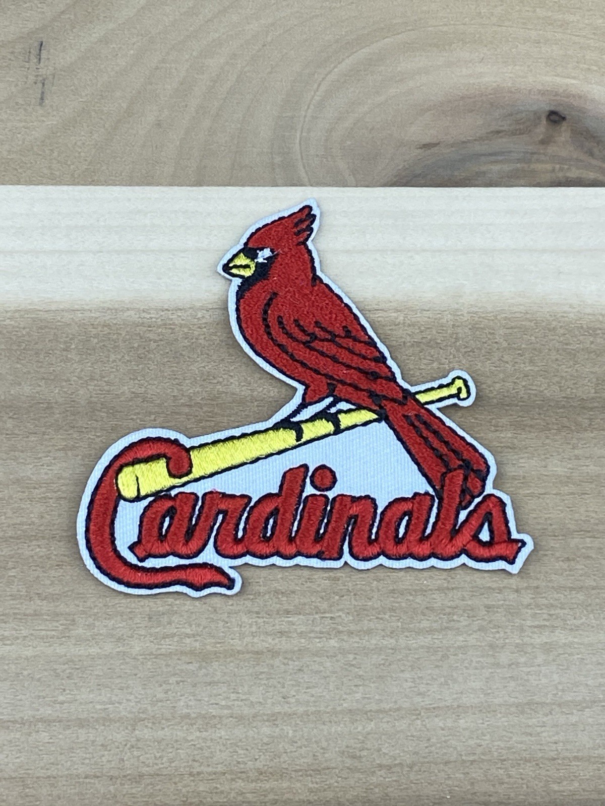 MLB St.Louis Cardinals Iron-On Patch 2.65” MLB Baseball