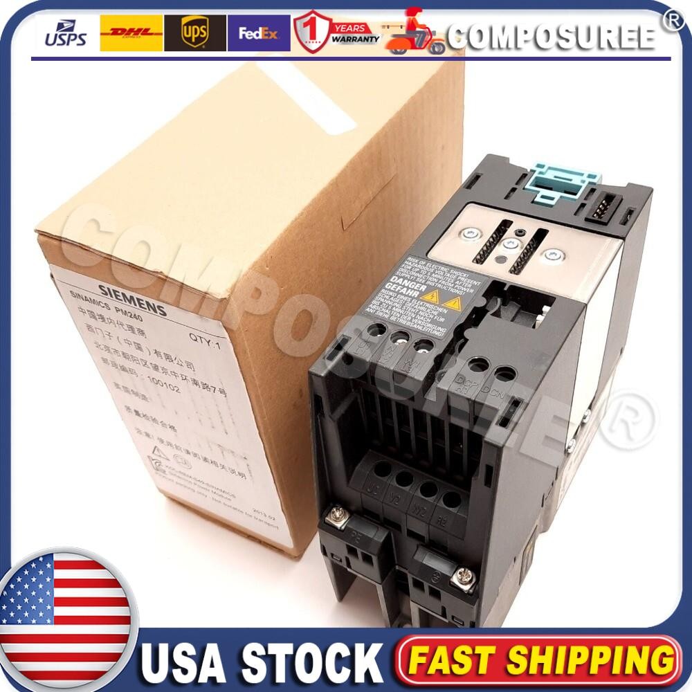 New Siemens 6SL3224-0BE13-7UA0 6SL3 224-0BE13-7UA0 G120 PM 240 Power Module