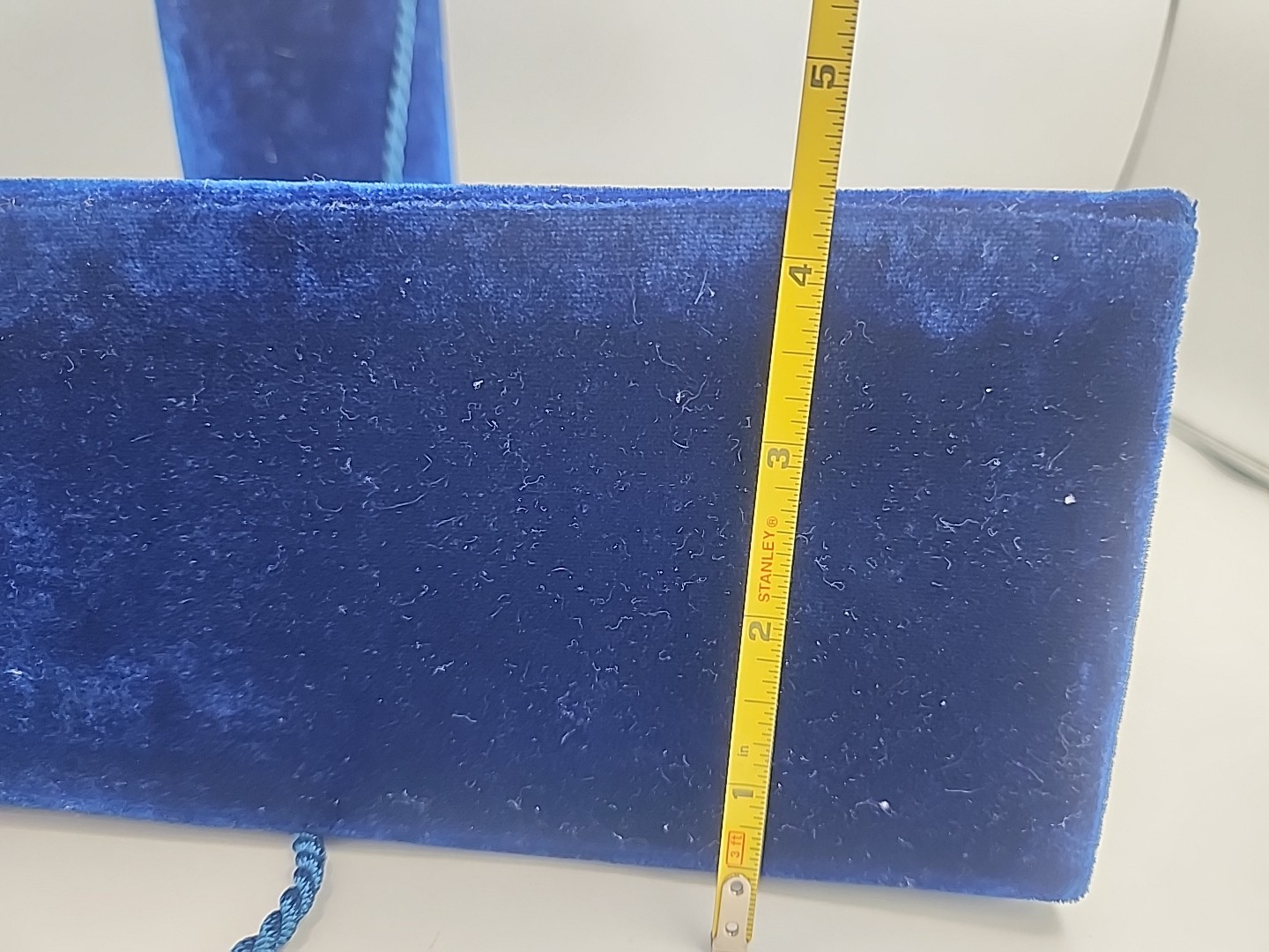 Vintage Blue Velvet Christmas Boxes