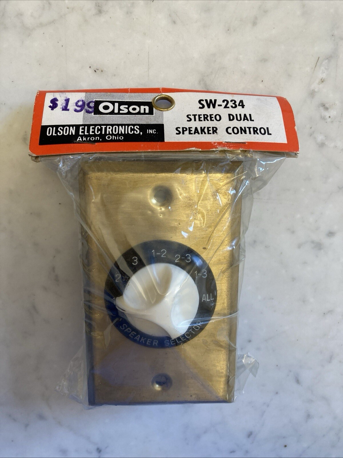 Olsen SW – 234 stereo dual speaker control