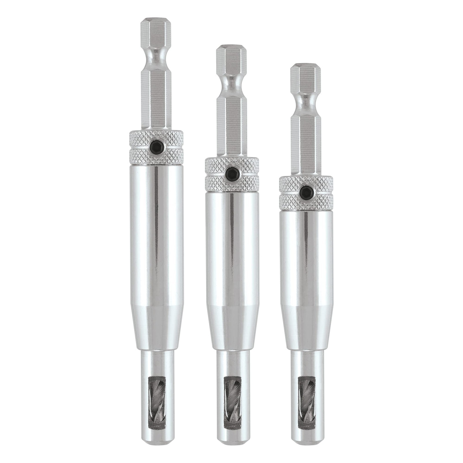 Trend Tool Technology USA 3-Piece Quick Release Drill Bit Guide Set,...