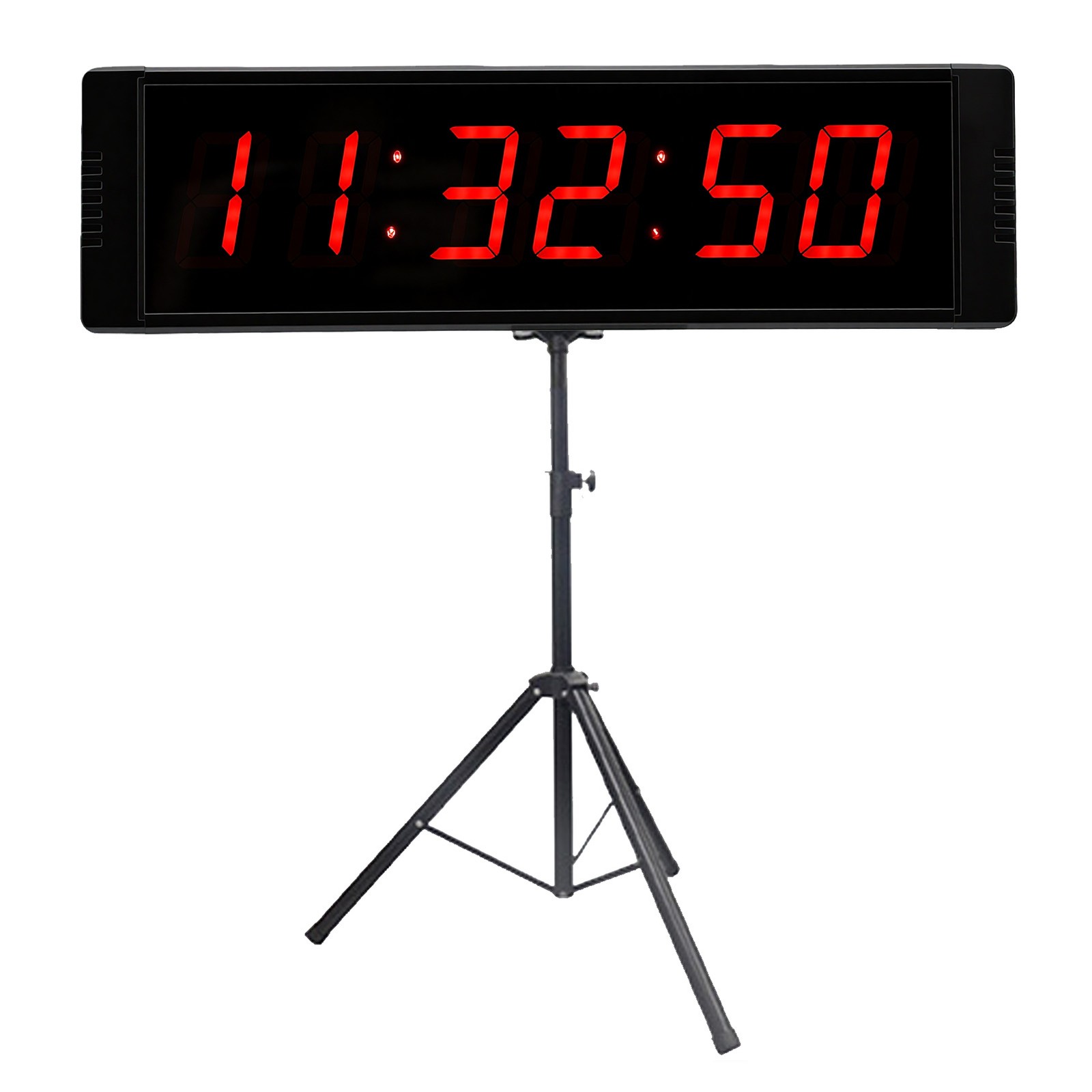 Large LED Timer With Remote Control Red Countdown Clock Stopwatch Interval T NEW