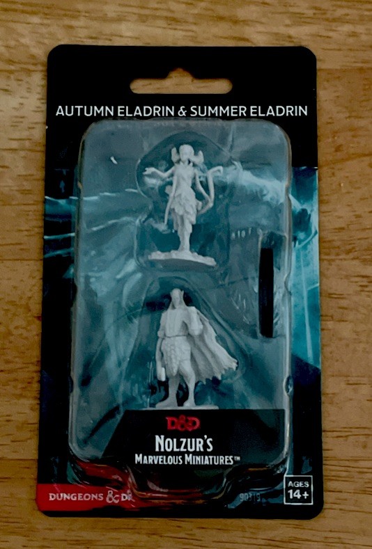 Autumn Eladrin & Summer Wizkids D&D Nolzur’s Marvelous Miniatures Brand New!