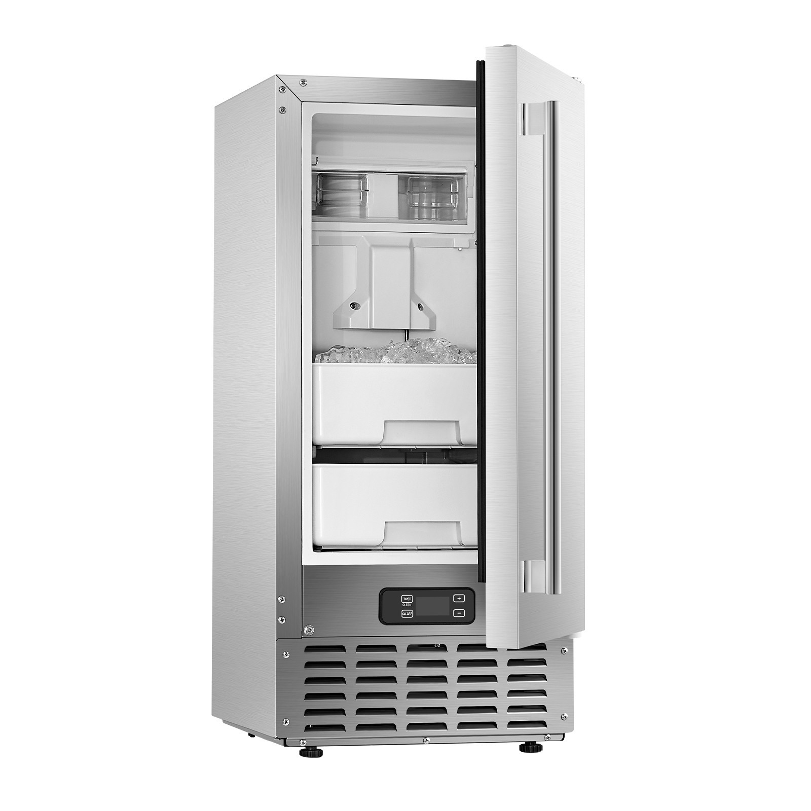 Undercounter Ice Maker 66 Lbs/Day Built-In Ice Maker Machine