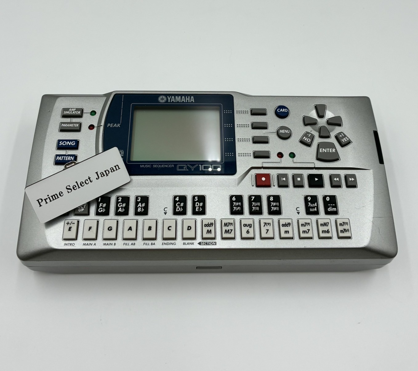 Yamaha QY100 Music Sequencer w/ AC Adapter Battery Operated
