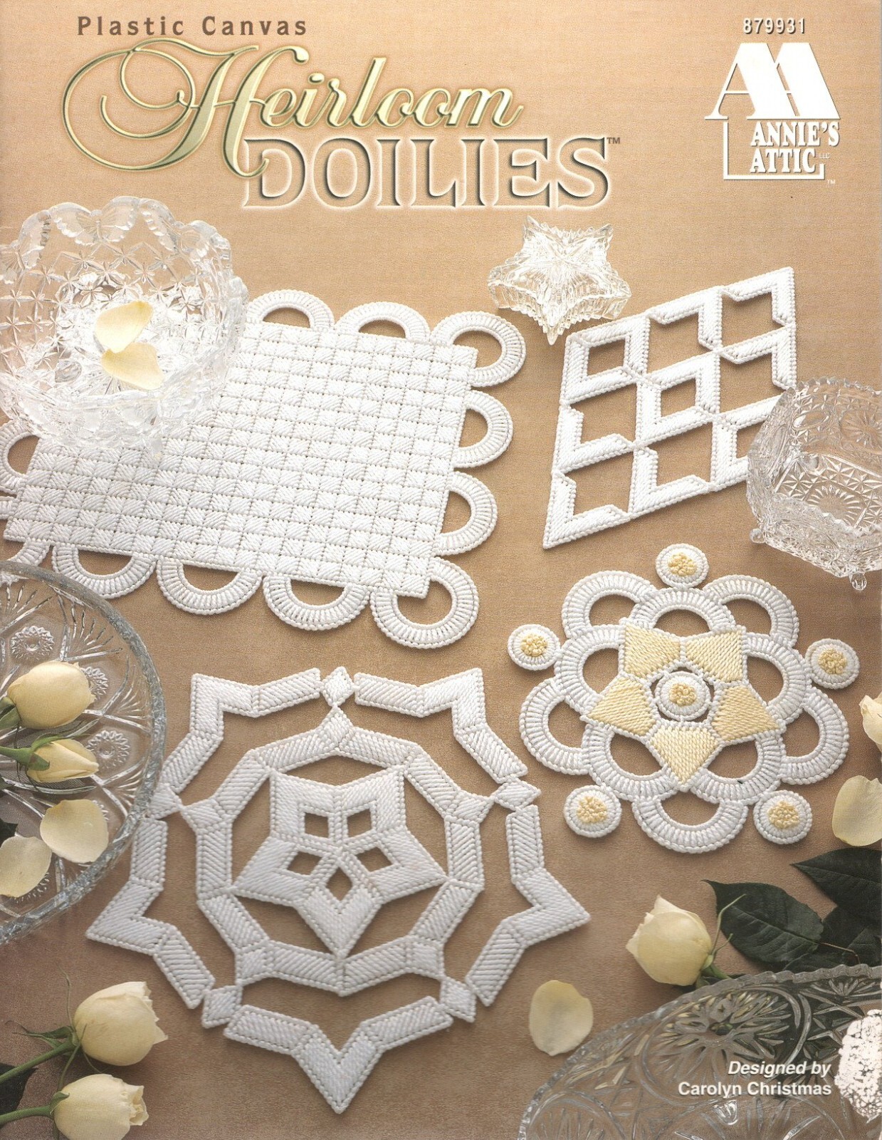 Annie's Attic 879931 HEIRLOOM DOILIES Plastic Canvas Pattern Leaflet