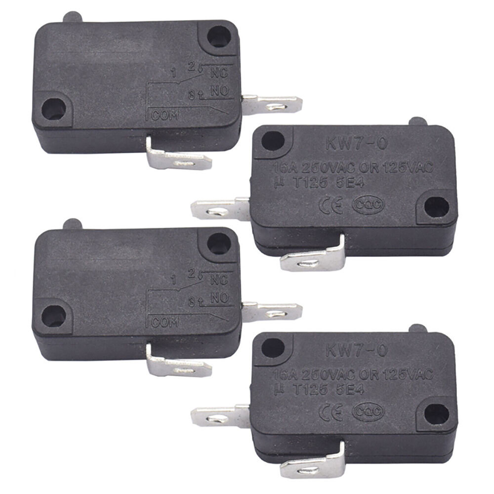KW7-0 2Pins Micro Switch for Air Fryer Xl Power XL Vortex Air Fryer 125V 2/4Pcs