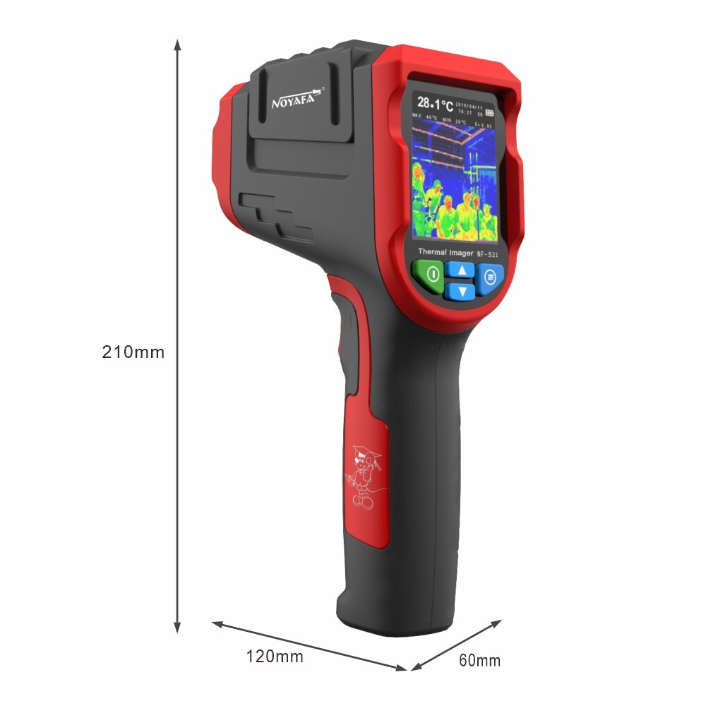 Hot Infrared Thermal Imager Camera Temperature Detector -10 to 400C PC Software