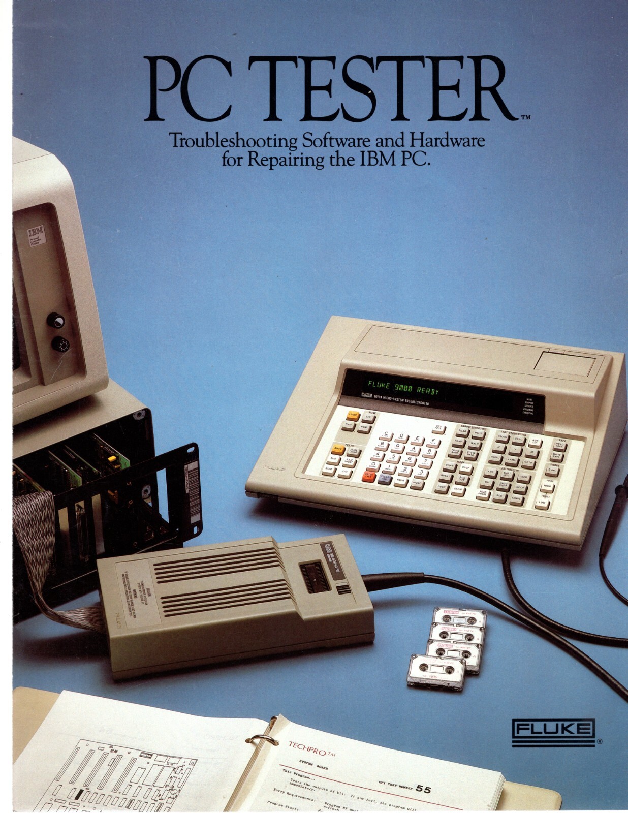 Fluke PC Tester Troubleshooting Software and Hardware for Repairing the IBM PC