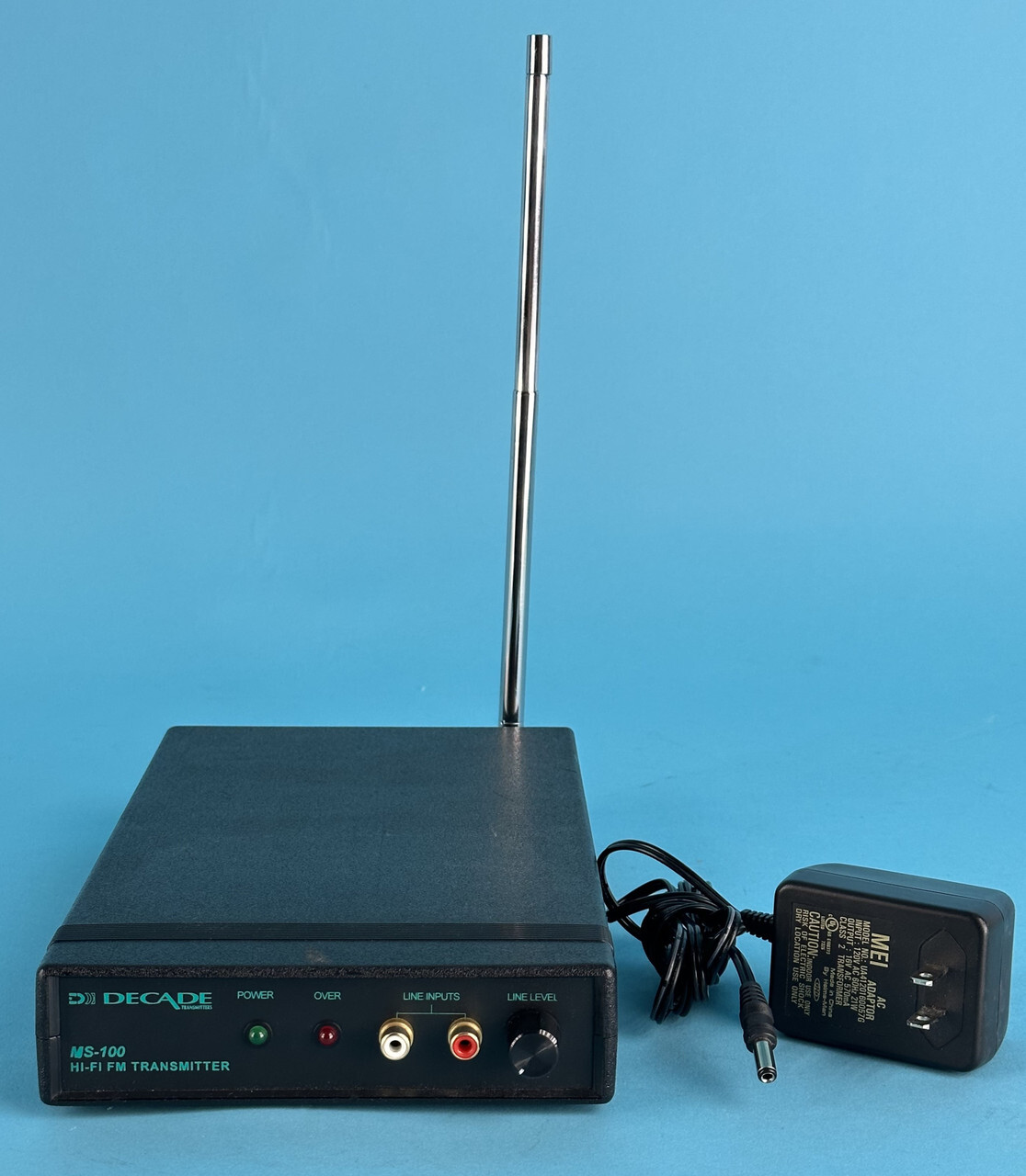 DECADE MS-100 TRANSMITTER: fm mono professional grade low power |010-6816179