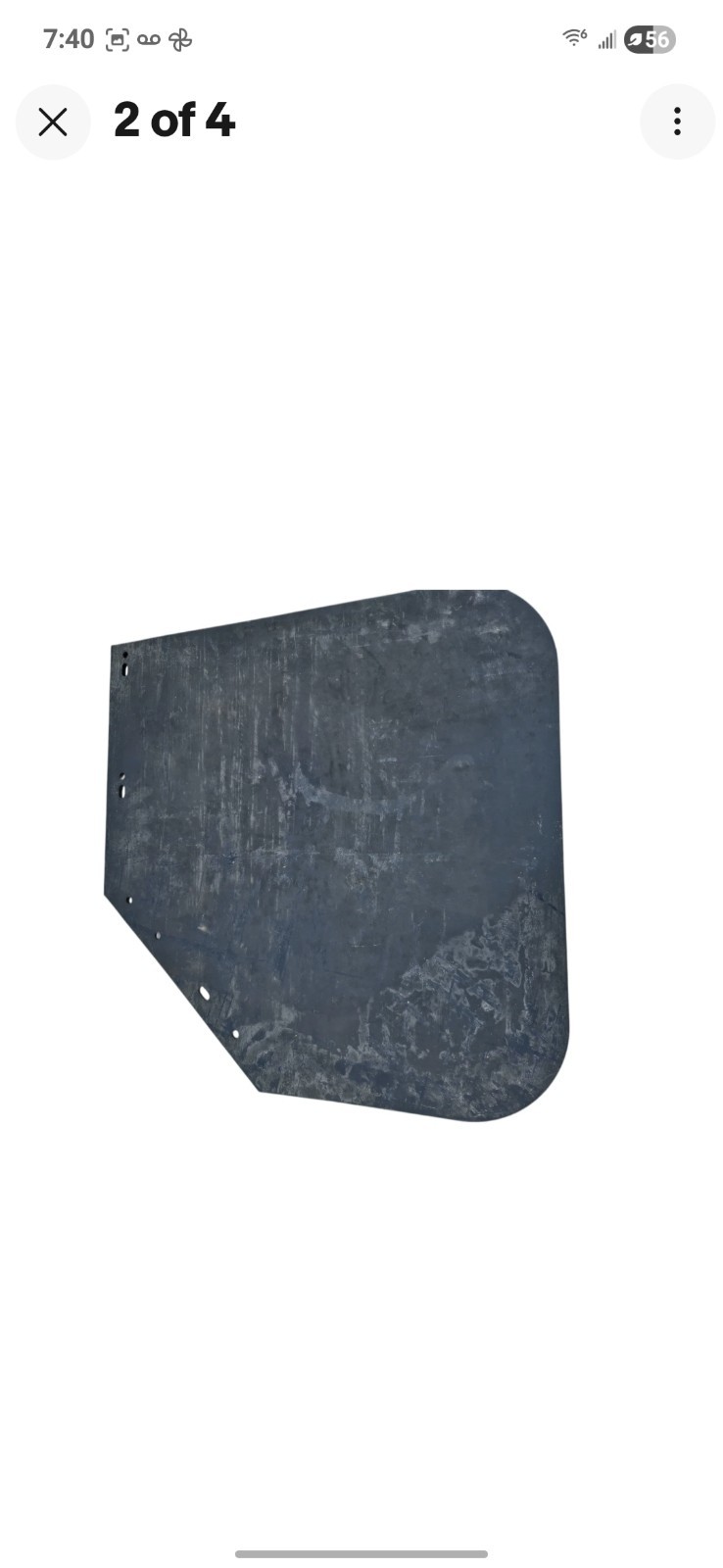 western star mudflap 22-69557-021